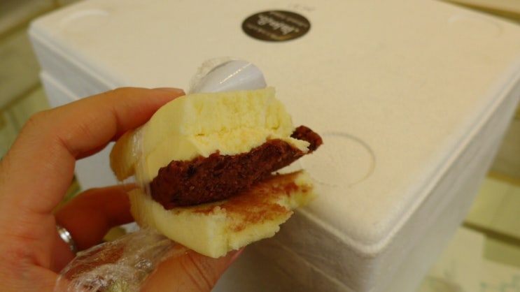  정애맛담 앙버떡 - 앙버터설기 퀵으로 배송 받아 직접 먹어본 후기