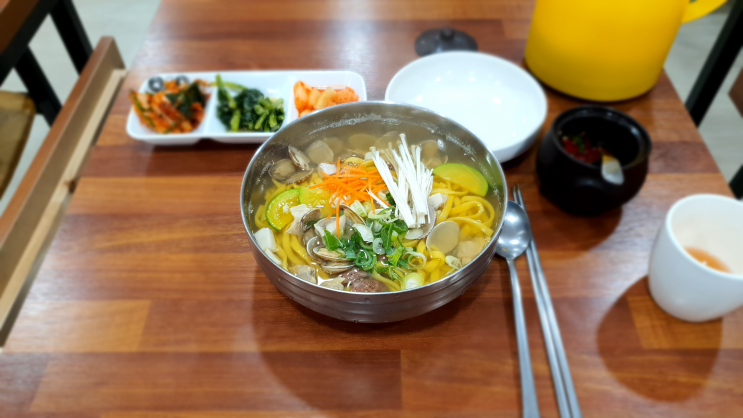  순천 칼국수 - 단호박 칼국수 (연향동)