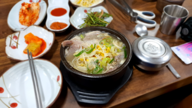 순천 국밥 - 웃장 가마솥 국밥 (상삼리, 금당)