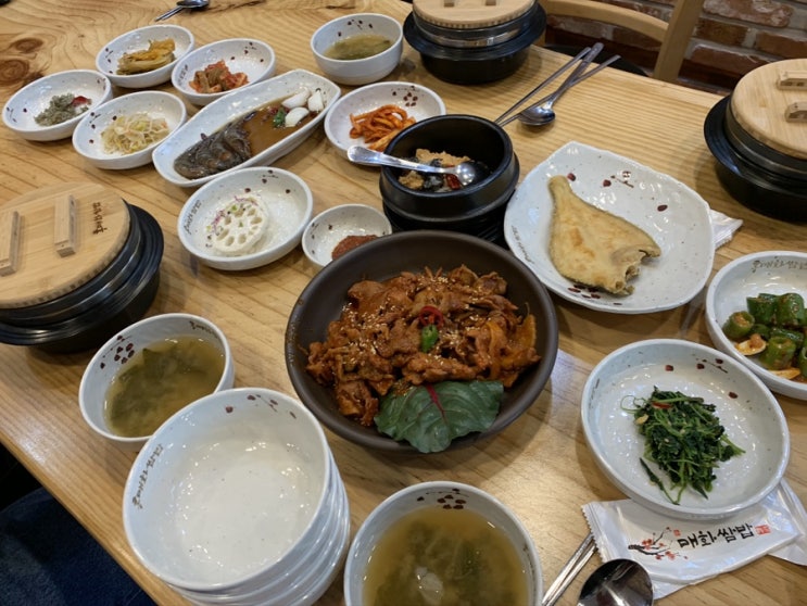  [맛집소개] 홍매화쌈밥 오산 쌈채소 및 모든 반찬이 무한리필 제공되는 쌈밥 맛집 (동탄 오산 맛집 추천)