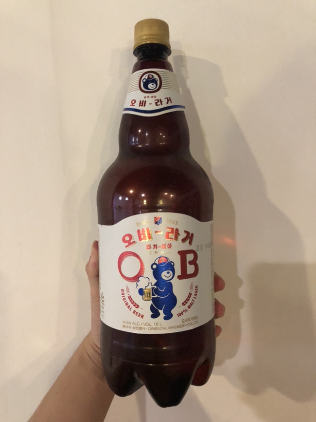  맥주 피처 추천:오비라거 후기