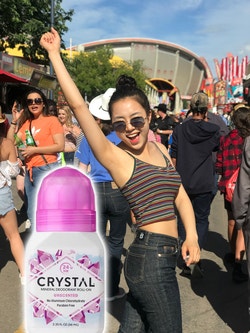 자신 있게 손드세요! 임산부도 사용 가능한 천연 크리스탈 데오드란트 (Deodorant) 롤온 | 올리....