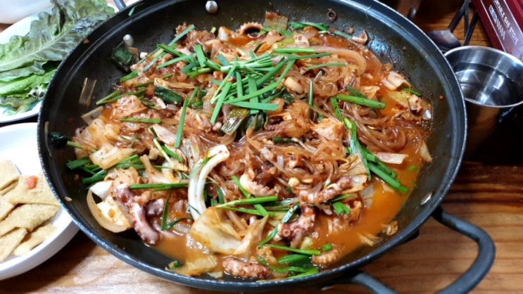  경북 경주시 하동 낙지집 낙지볶음 낙곱 후기