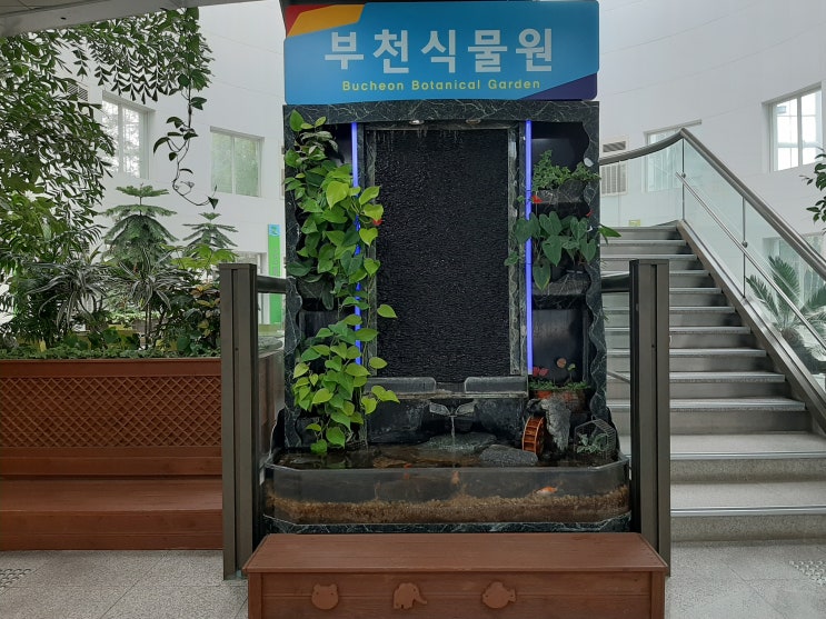  부천자연생태공원에 있는 식물원에 다녀왔어요