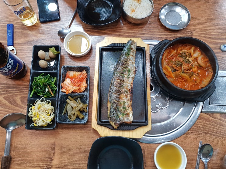 선굼터(생선구이,김치찌개,삼겹살) - 인계동 맛집,배달 생선구이