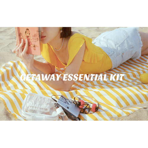  [쿠아비노] 유이라 (EUYIRA) Getaway Essencial Kit 화보 촬영, 김수미 착용 모노키니 수영복