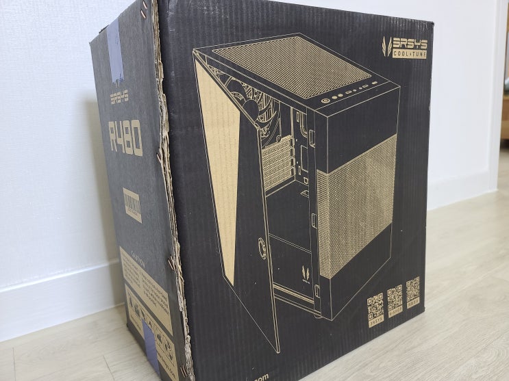  대형팬이 매력적인 m-ATX 용 케이스, 3RSYS R480(New?) 케이스