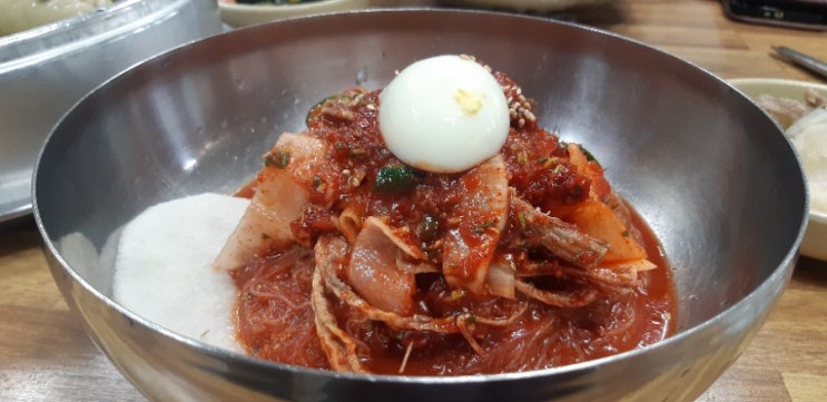  인천 송현동 냉면 맛집 ,사리원냉면
