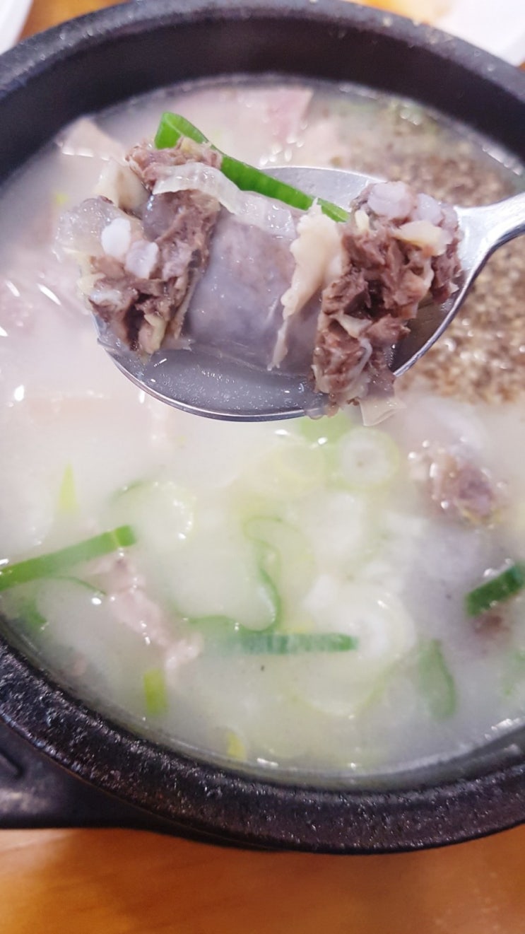 속초에서 먹던 아바이순대국의 맛~~그집순대국!!