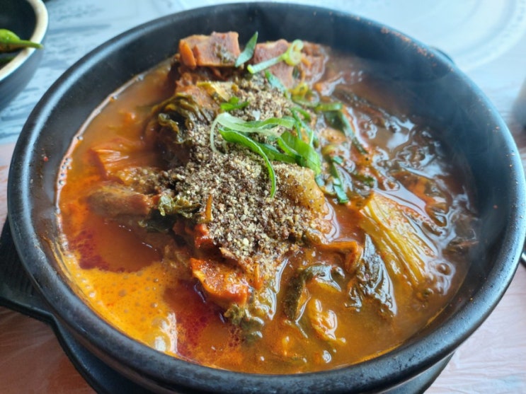  명지 감자탕 맛집, 파지 감자탕, 우거지 감자탕 (feat.첨단돌솥감자탕)