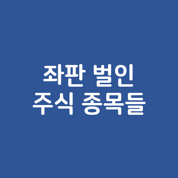  좌판 벌인 주식 종목들 - 엔비디아, 스타벅스, 보잉, 델타 그리고 버핏