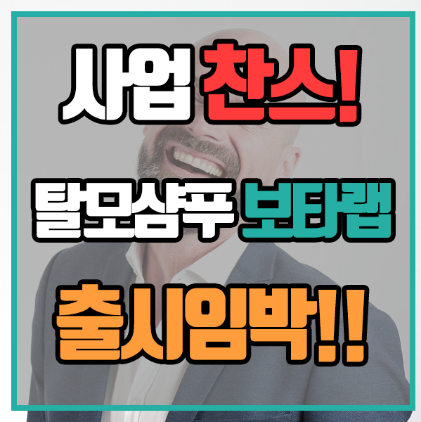  인셀덤 - 사업 찬스! 탈모샴푸 보타랩 출시 임박