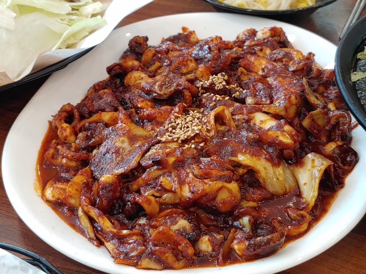  청계산 맛집, 공기 좋고 맛도 좋고 양도 많은 '한소반쭈꾸미'