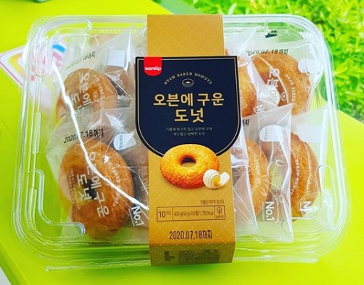  삼립 오븐에 구운 도넛, 커피·우유와 먹으면 찰떡궁합