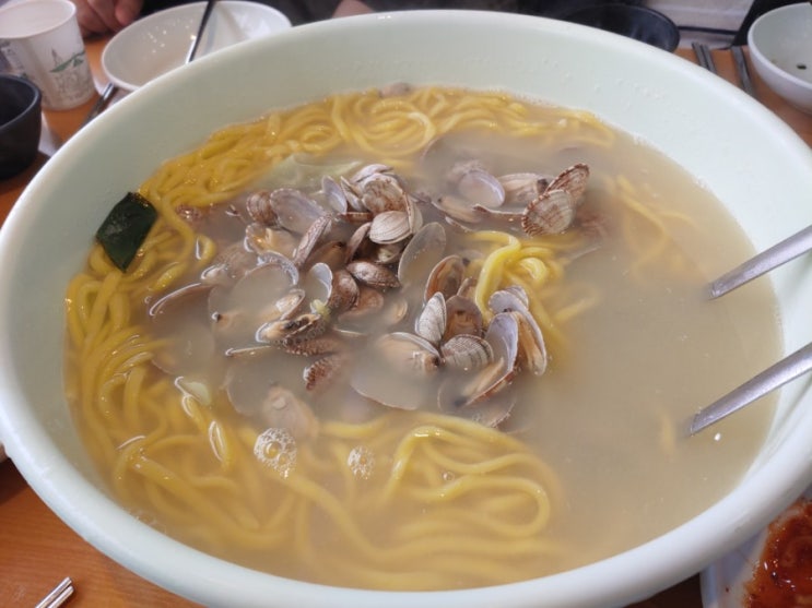 화성 융건릉 칼국수 맛집. 황도면옥