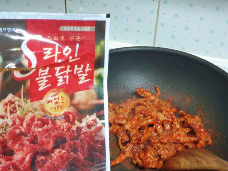 원앙에프엔비 참신한S라인불닭발 간편하게 집에서닭발