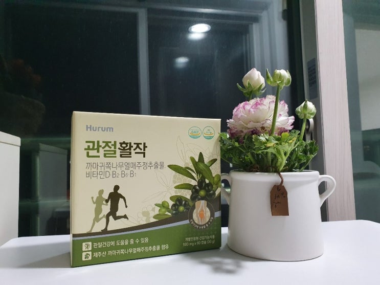  관절영양제 이제는 필수로 챙겨야 합니다