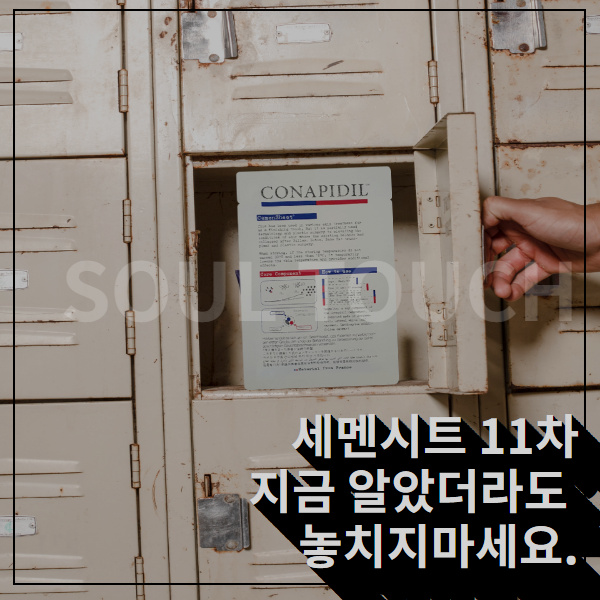  30대 후반 탄력관리 세멘시트 없인 못살아(11차)