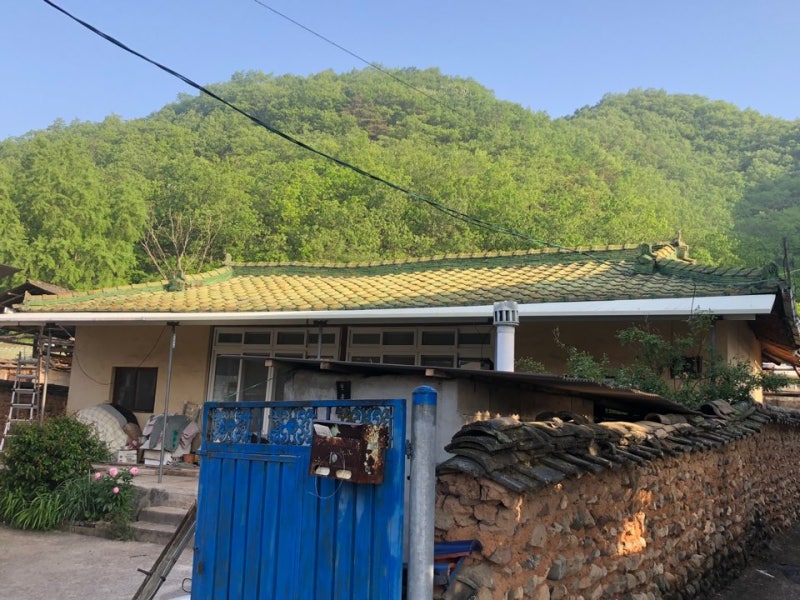 경북 군위 칼라강판, 함석 기와 시공 전문 업체 138번째지붕 마감 : 네이버 블로그