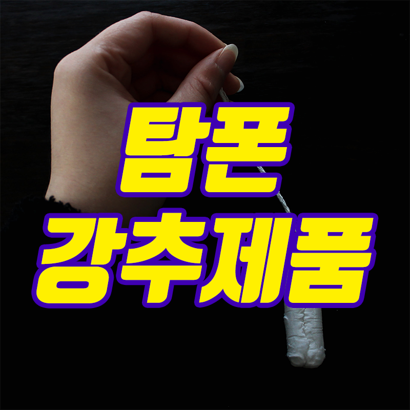 탐폰의 모든 것! 추천 제품은? 탐팩스 펄 / 사용시간 부작용 유통기한