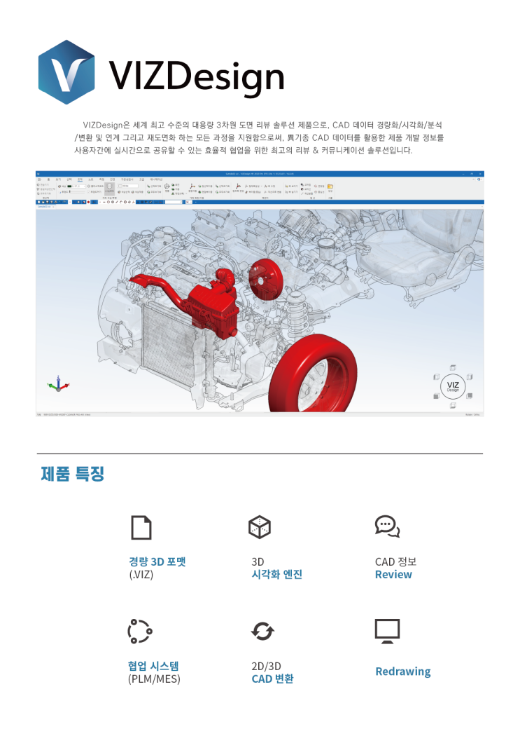 CATIA(카티아), STP파일을 볼수 있는 VIZDesign 무료 데모버전 신청