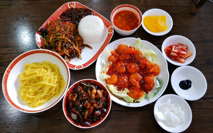 [서산시청맛집] 삼선간짜장, 잡채밥이 맛있는 서산중국집 명문