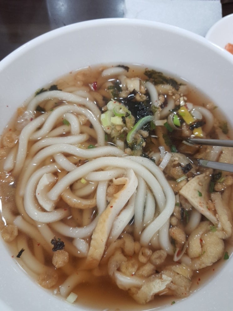  국악고사거리 맛있는 우동 이모네김밥