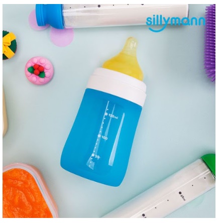 [실리만] 실리콘으로 만든 연령별 유아 젖병 모음 100ml / 160ml / 260ml