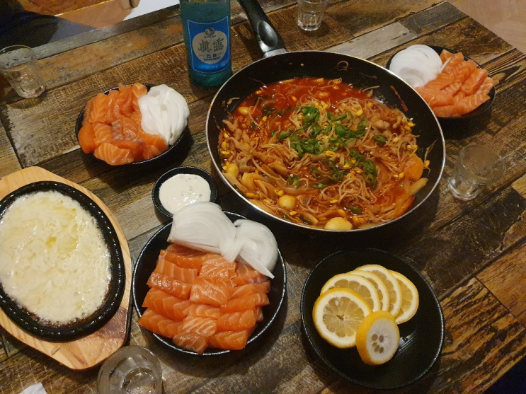  캠핑요리 :: 하루동안 다 먹은 캠핑 코스요리(ft. 홍천 오페라글램핑)