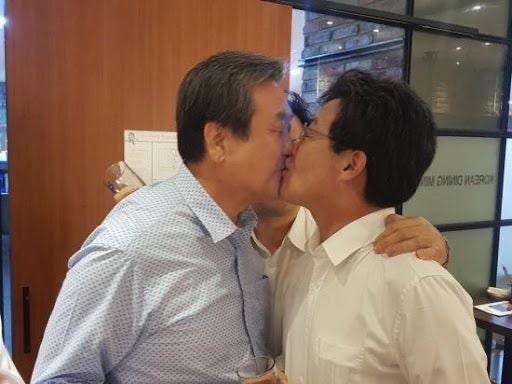 김무성 유승민 왜 뽀뽀(?) 나이 키 학력