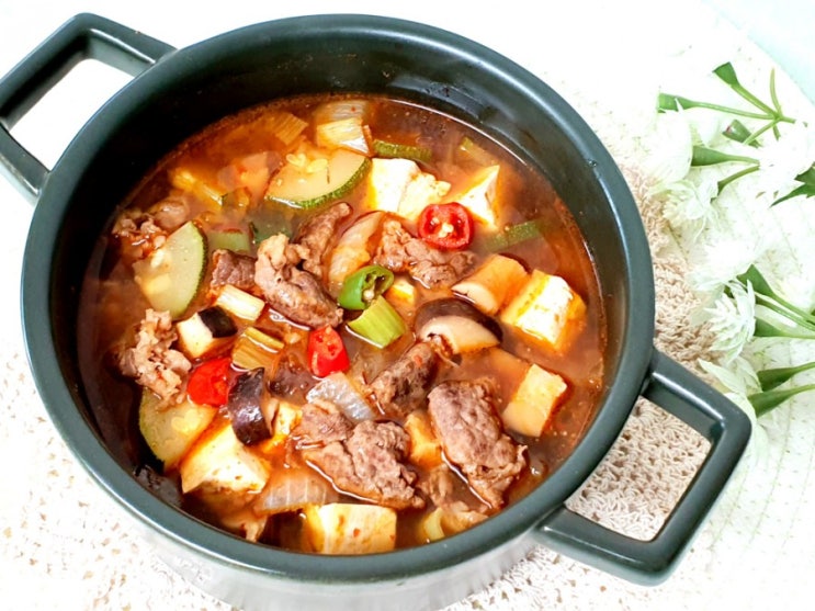  차돌박이 된장찌개 만드는법 ~ 구수하고 맛있는 된장찌개