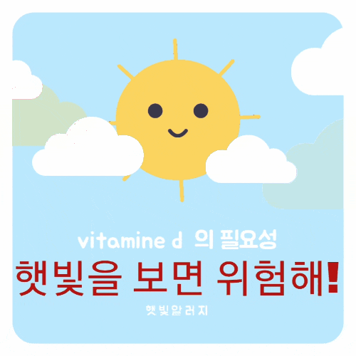 비타민 D의 효능 -1 & 햇빛을 보면 안되는 이유!!