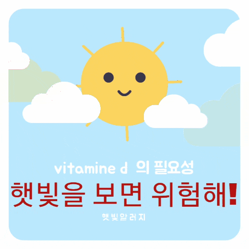  비타민 D의 효능 -1 & 햇빛을 보면 안되는 이유!!