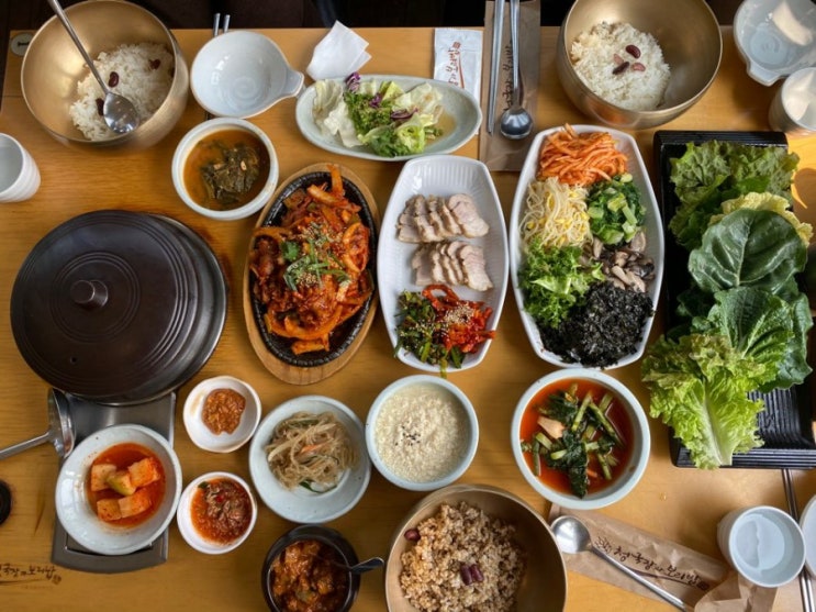 유기농 콩으로 건강하게 만든 ‘청국장과 보리밥’ 강동점(둔촌 맛집)