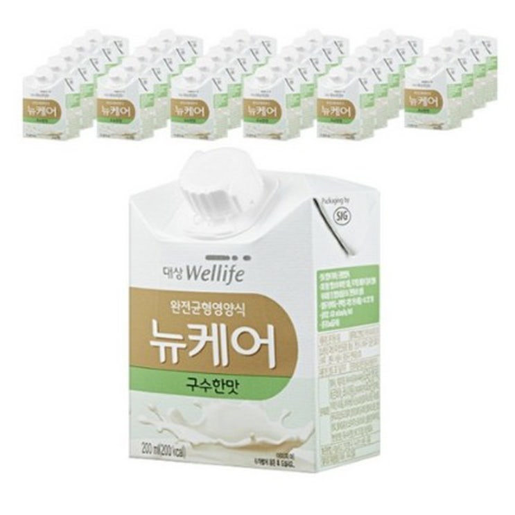  뉴케어 구수한맛 영양성분 대만족