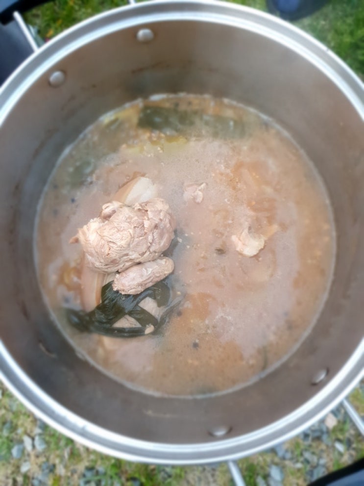 <5월 23일> 캠핑장에서 수육 맛있게 삶은 후기