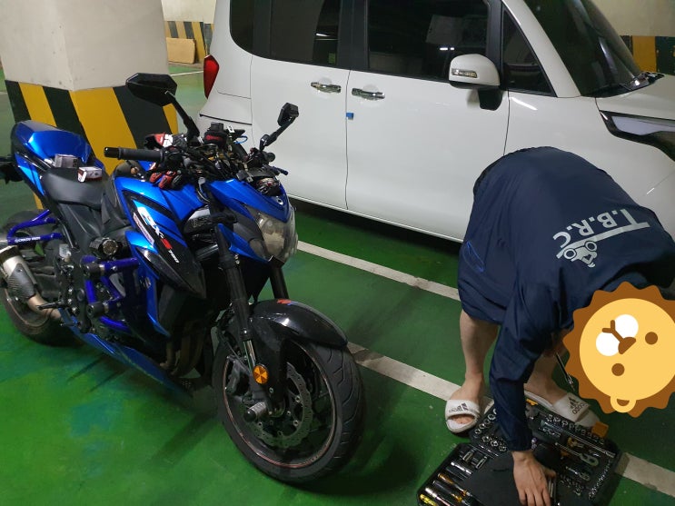  GSX-S750 2019 - 헤드라이트 교체