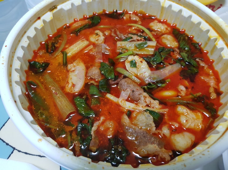  전골의 법칙 - 인계동 배달 맛집 얼큰한 곱창전골