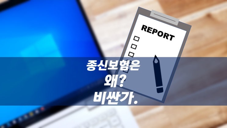  종신보험은 왜 비싼가. 보험료 문제에 관하여