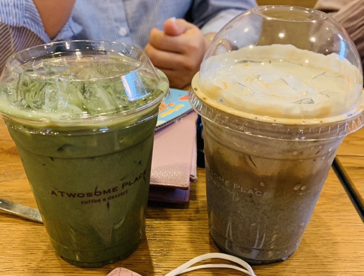  투썸 신메뉴 흑임자라떼, 쑥라떼 맛 디테일 리뷰