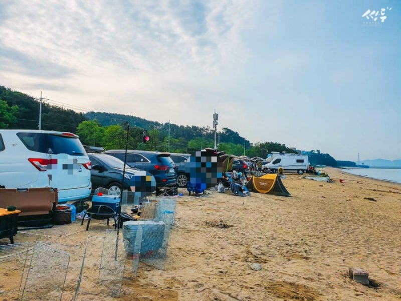 인천 영종도 마시안해변 노지캠핑 / 차박캠핑의 성지인듯하다