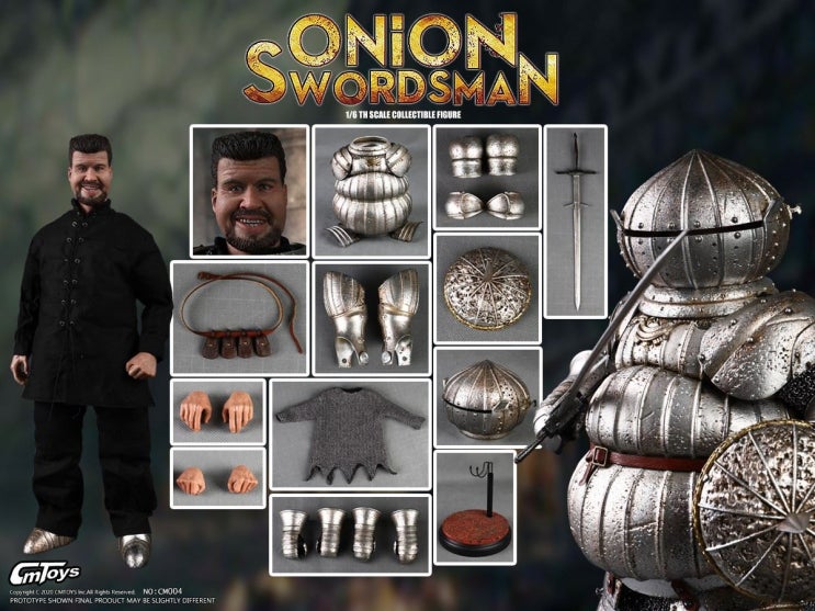 [출시 소식] 『CMTOYS』 1/6 Dark Souls - Onion Swordsman (양파기사) 추가 소식