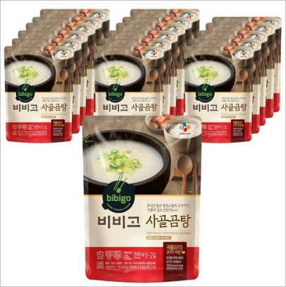  비비고 사골곰탕 다양하게 활용하기 좋습니다.