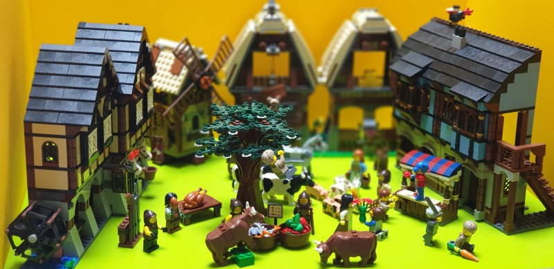 레고 중세] 풍차마을과 중세마을 : 네이버 블로그