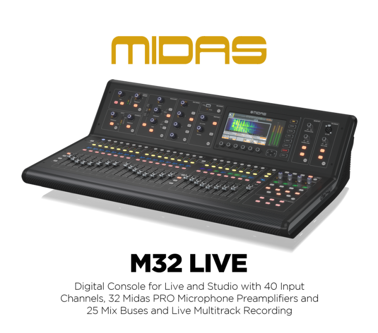  MIDAS M32 LIVE 최저가