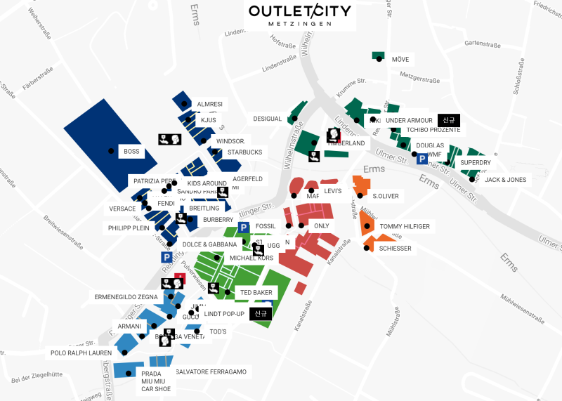 쇼핑] 독일 메칭엔 아울렛시티 / Metzingen Outlet City 2020년 5월 현황 : 네이버 블로그