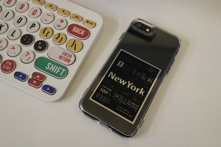  아이폰 SE2 케이스 추천, 링케 퓨전 디자인 (New York, Not Yours)