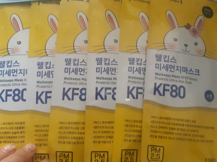 공적마스크 kf80 소형,대형 구매했어요!!! 마스크가 뭐라고 기분이 업업업~~!!!!