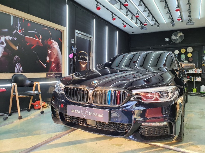 오산 수목원로 / 광택 / BMW / 5시리즈