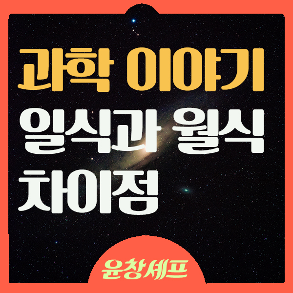  일식과 월식 원인 달의 운동 개기일식과 개기월식의 차이점